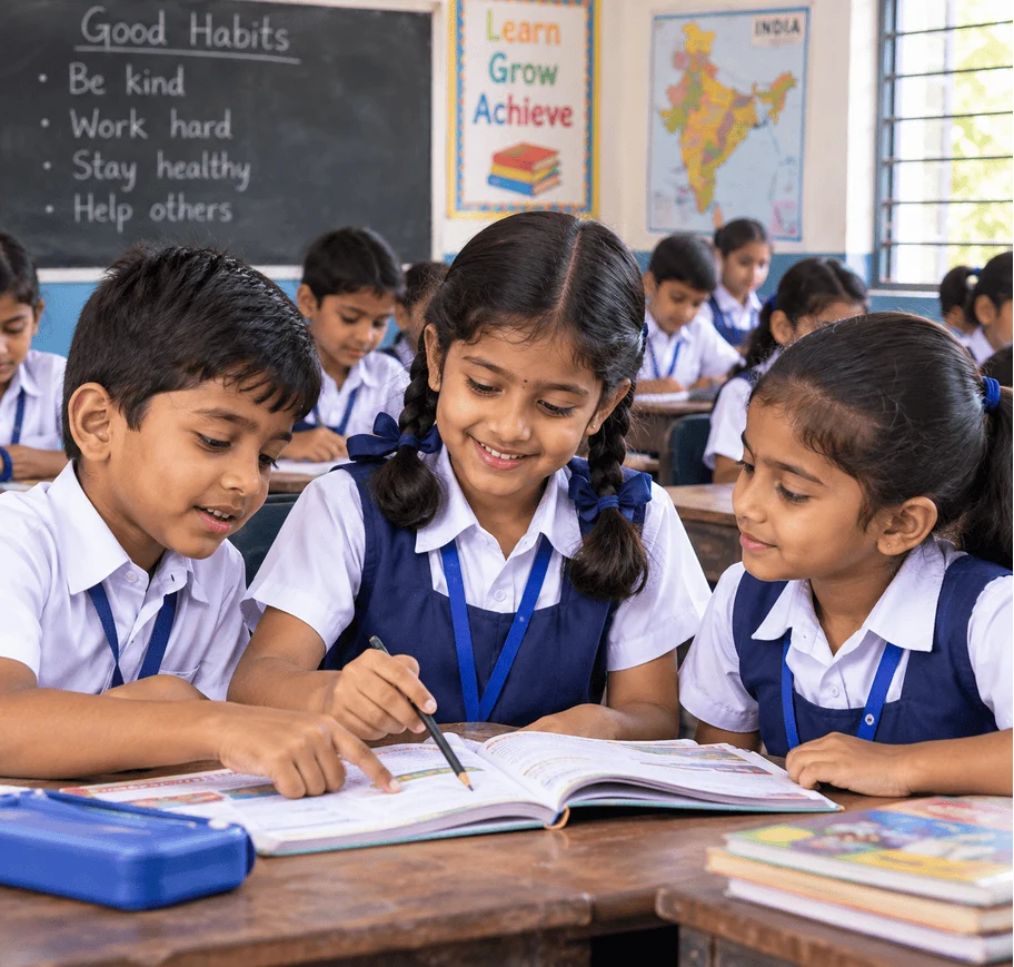 Children Classroom in kalasbarh primary school