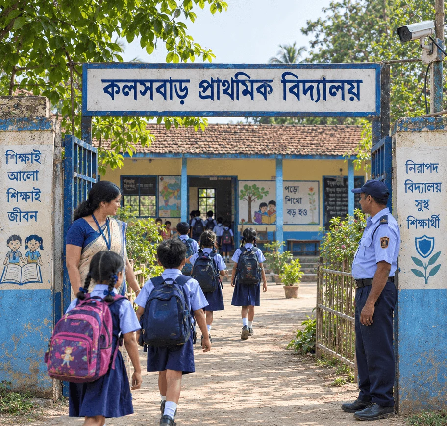 Safety and security of kalasbarh primary school